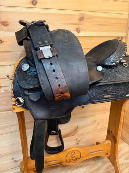 16” Circle Y Equitation Western Show Saddle Model 3866