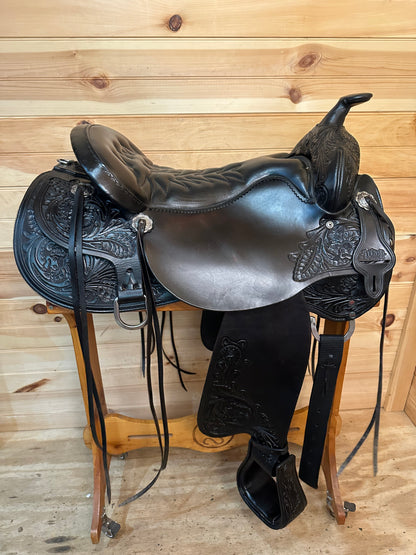 17.5” Tucker Meadow Creek  Western Trail Saddle Model 291