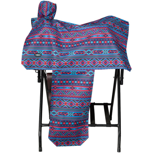 Tough1 Painted Canyon Western Total Saddle Cover