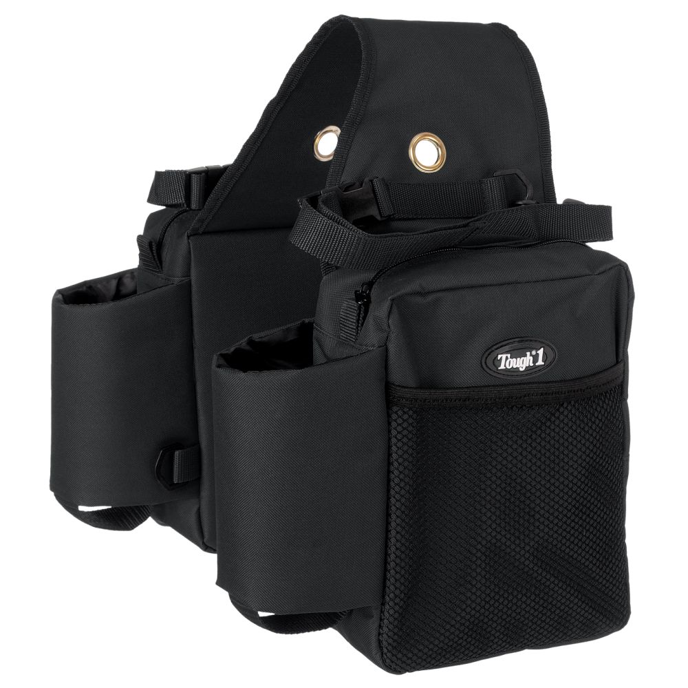 Tough1 Saddle Bag with Bottle Holders