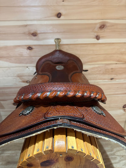 16” Billy Cook Maker Reiner Western Saddle Model 1605