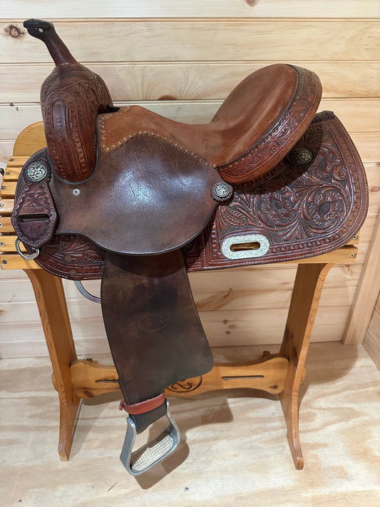 13.5” Reinsman X Series Barrel Racing Western Saddle