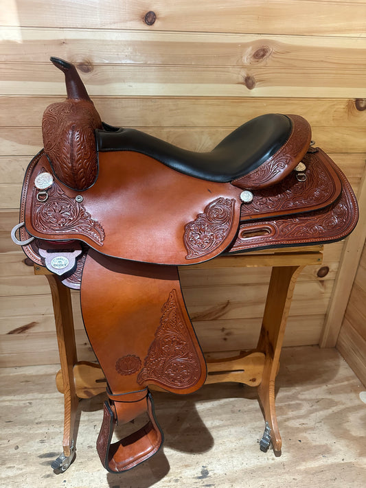 17” Circle Y High Horse Houston Western Trail Saddle Model 2610