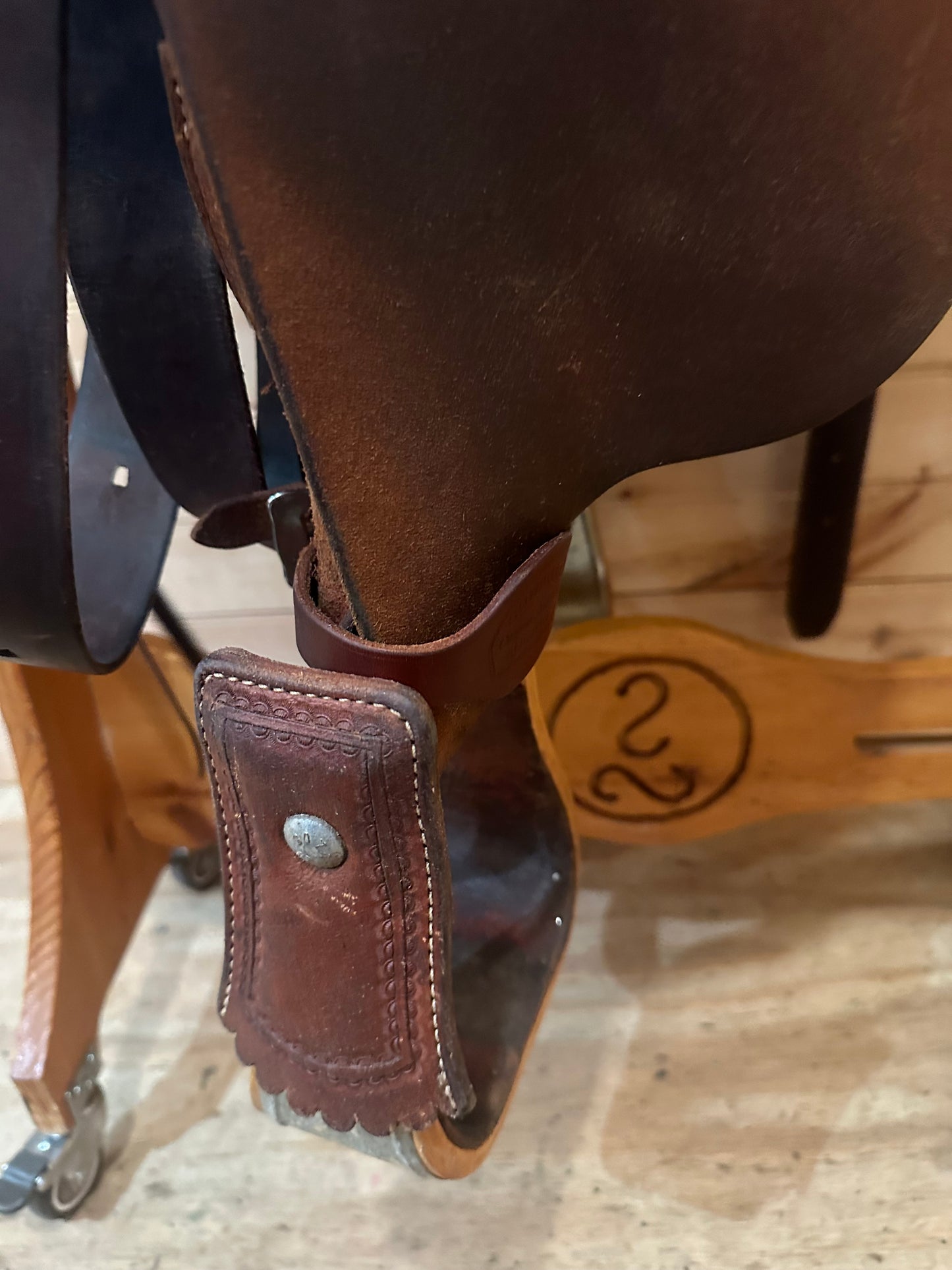 15.5” Cowboss Wade Lite Western Ranch Saddle