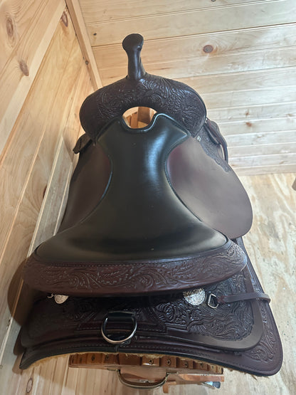 16” Circle Y High Horse Mineral Wells Western Trail Saddle Model 6812 (2023)