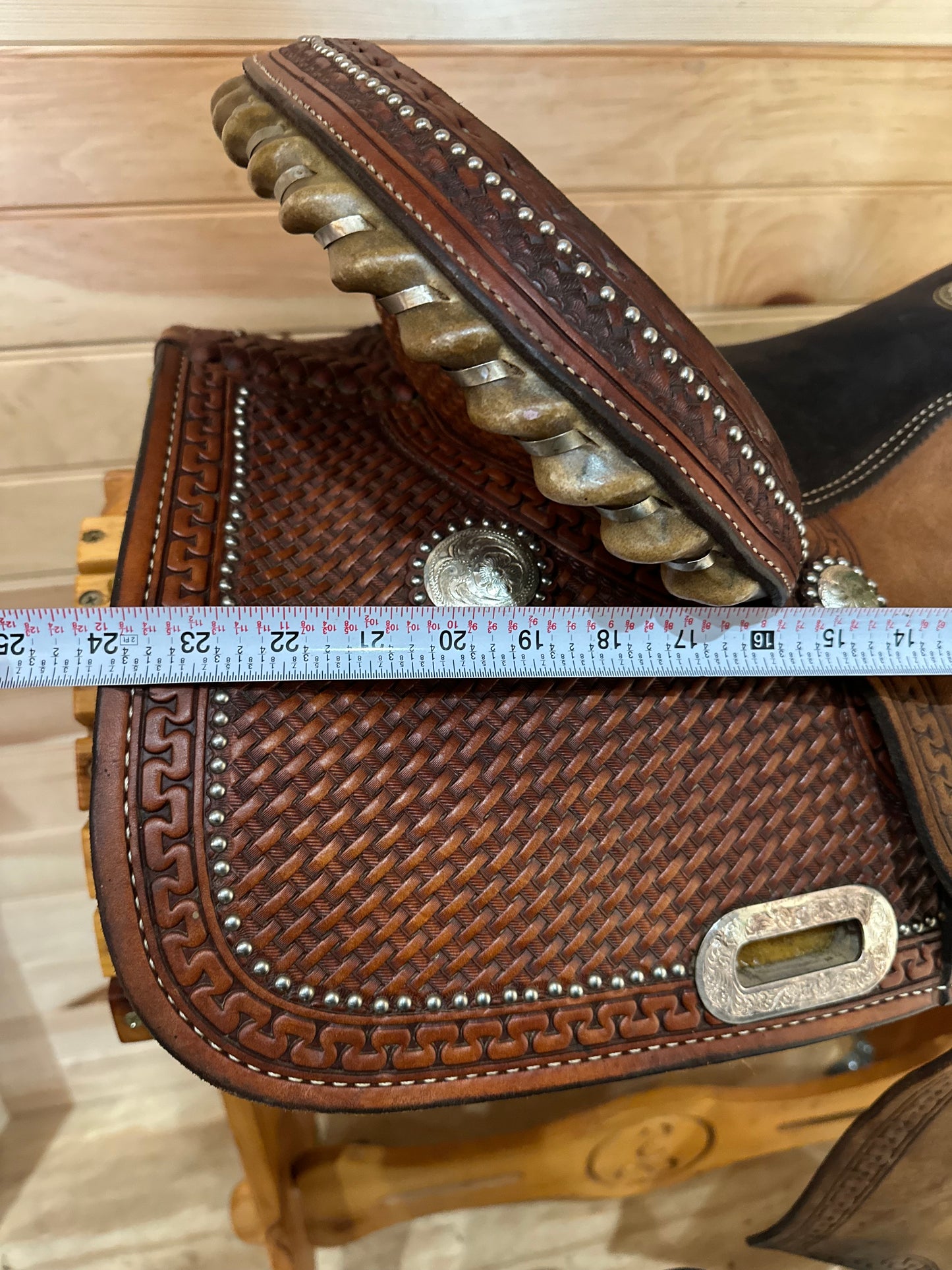14.5” Texas Best by American Saddlery Barrel Racing Western Saddle Model 1178