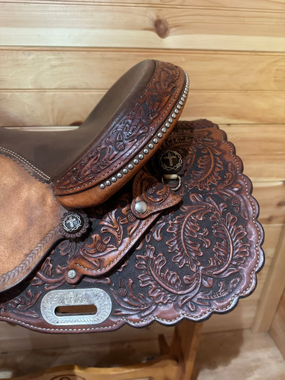 14.5” Ammerman Angel Kisses Barrel Racing Saddle