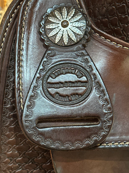 17” Draggin S Saddlery Ladie’s Roper Western Saddle