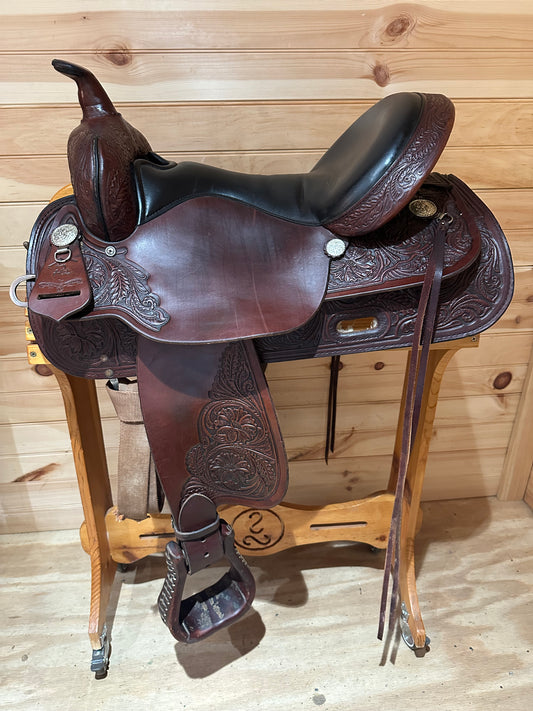 16” Circle Y High Horse Mineral Wells Western Trail Saddle Model 6812