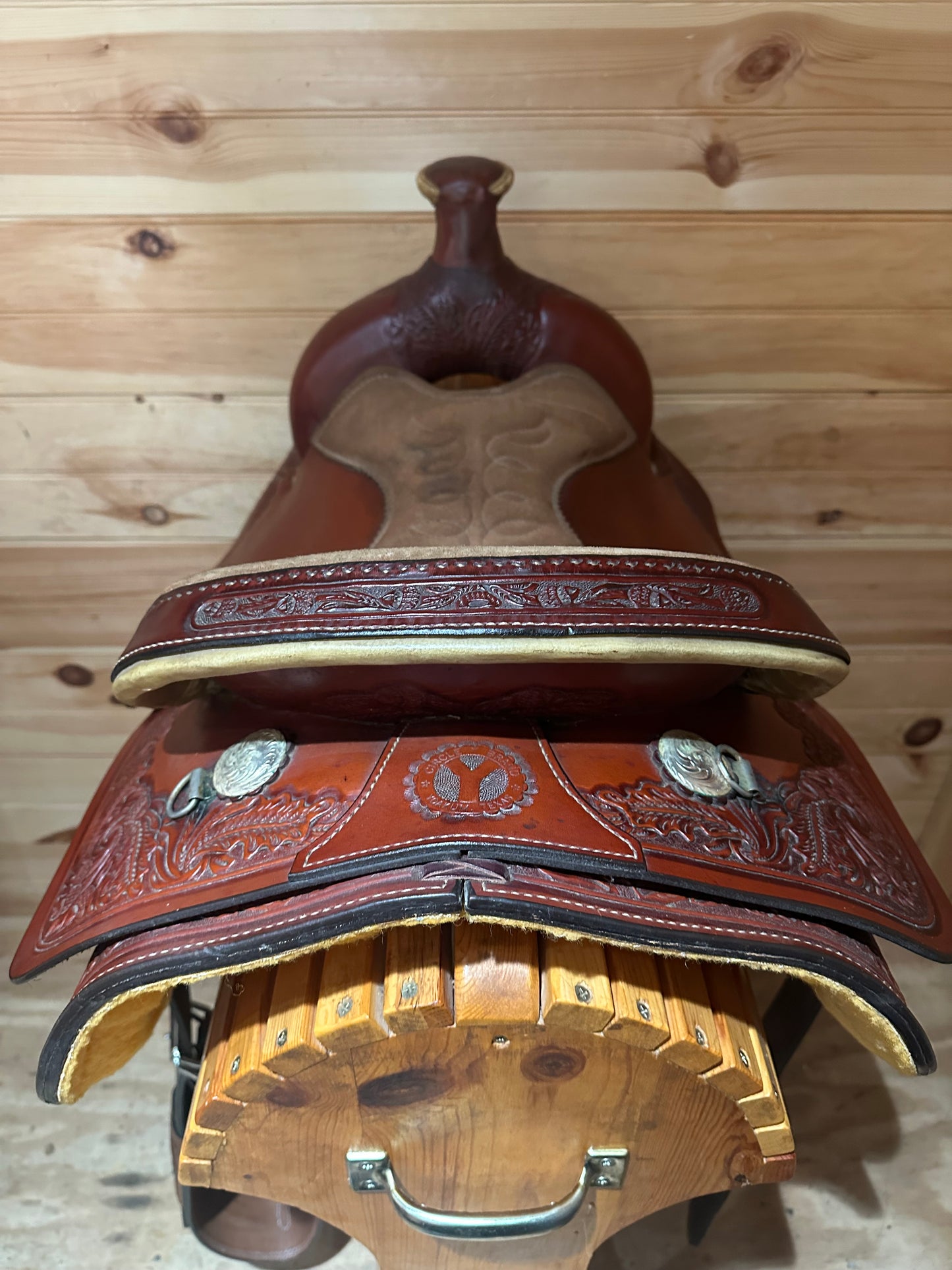 16” Circle Y Team Roper Western Saddle Model 2709