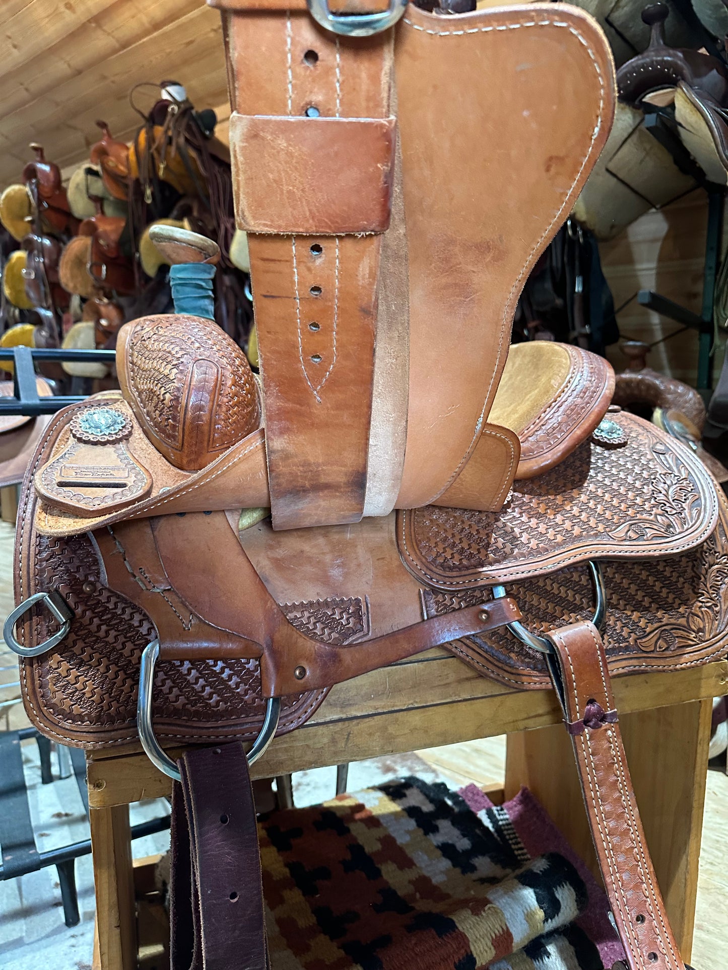 14.5” RopeSmart Pro Roper Western Saddle