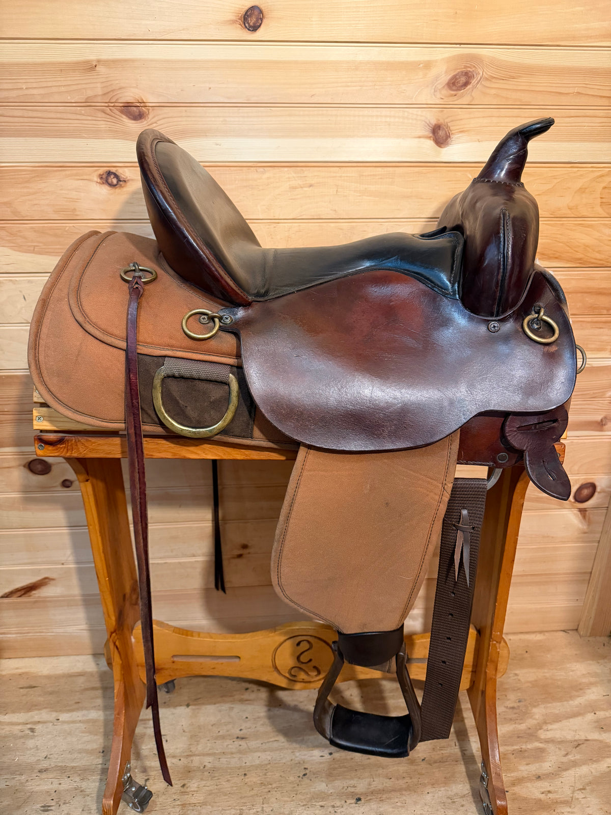 16” Circle Y High Horse Navasota Western Trail Saddle Model 6924