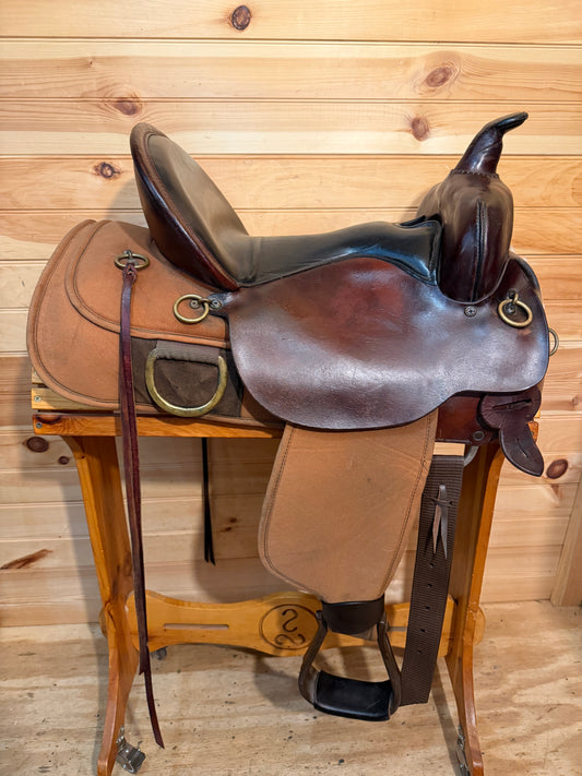 16” Circle Y High Horse Navasota Western Trail Saddle Model 6924