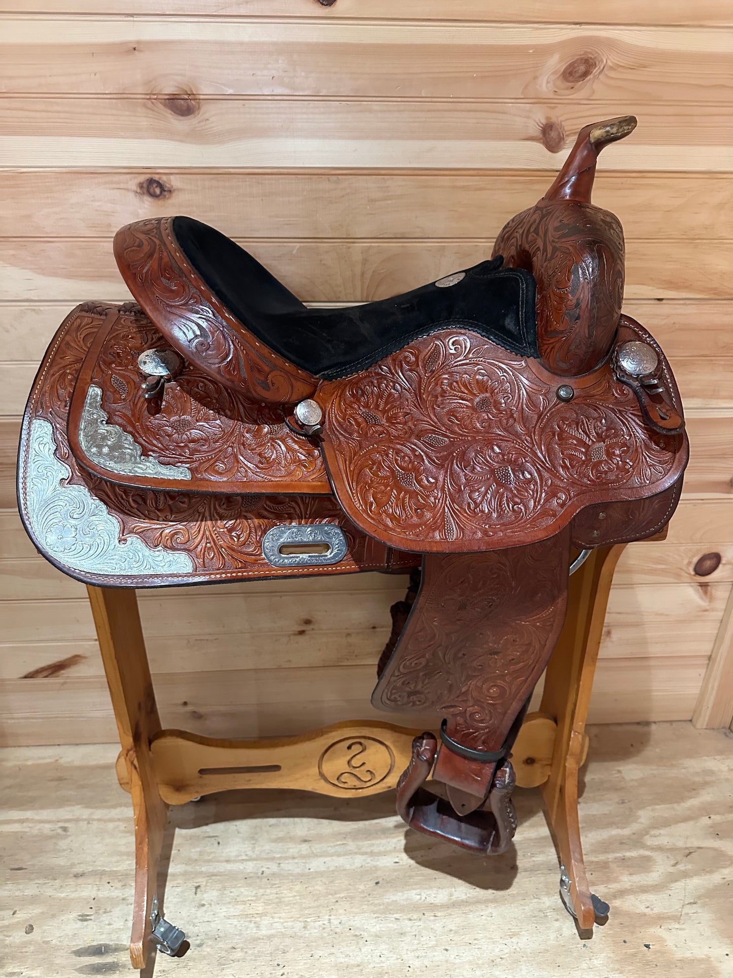 15” Billy Cook Western Show Saddle Model 290