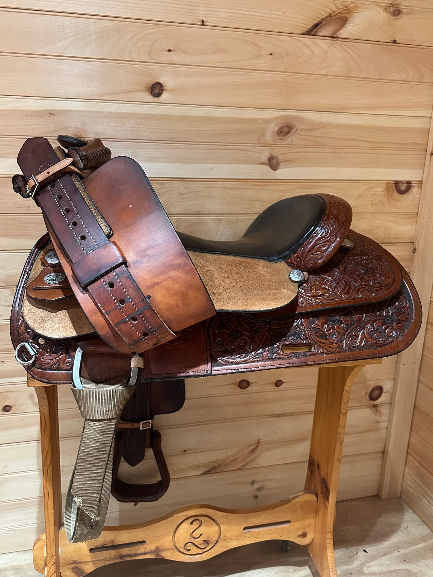 16” Circle Y Cutter Western Saddle Model 1566