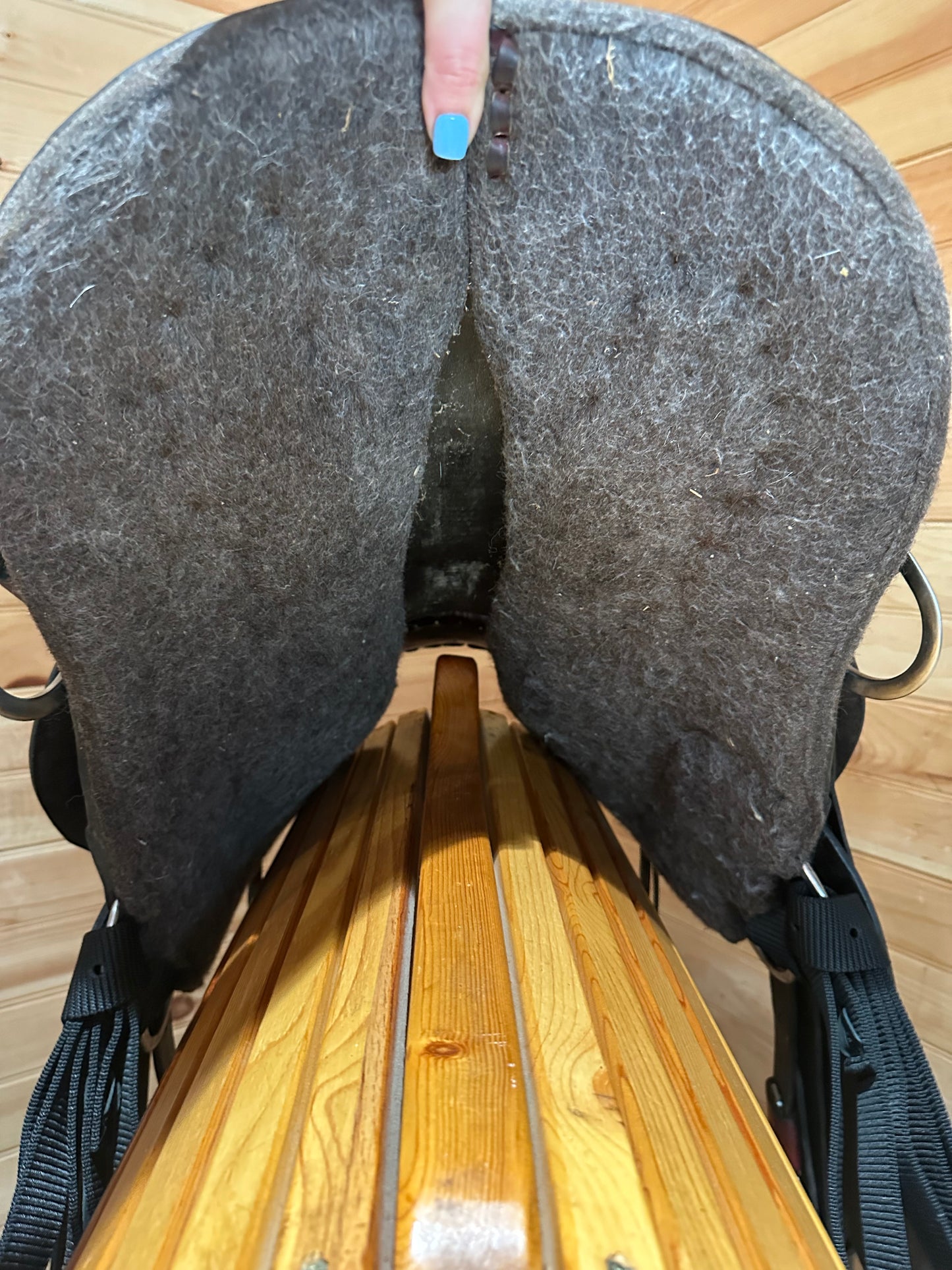16” Dixieland Gaited Western Trail Saddle