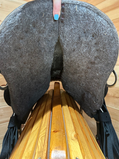 16” Dixieland Gaited Western Trail Saddle