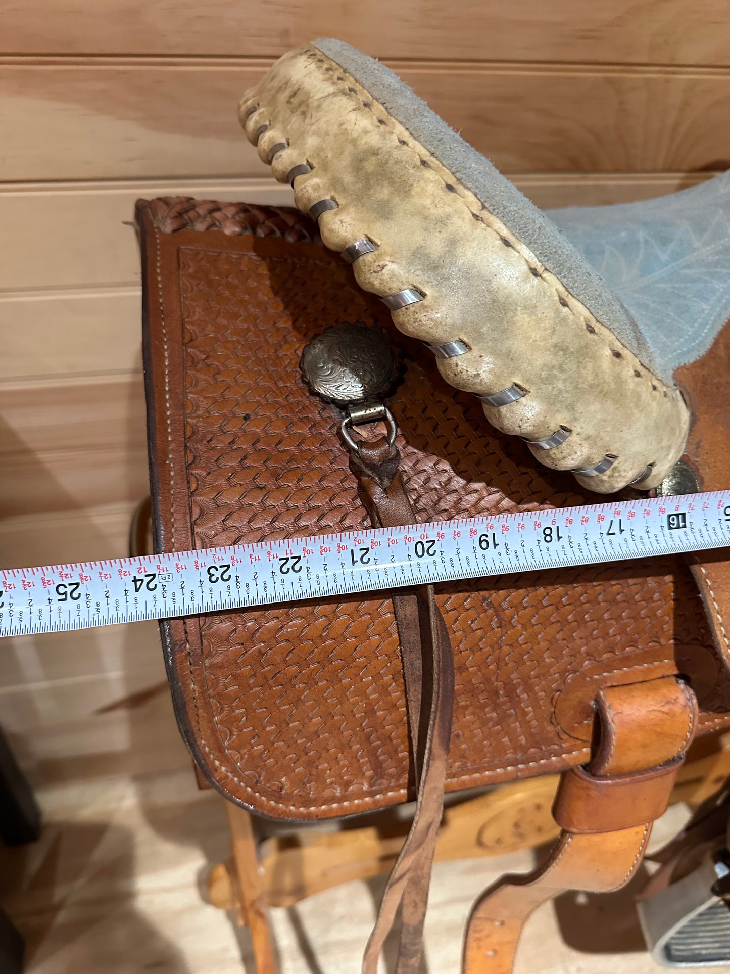 14.5” Billy Cook Maker Barrel Racing Western Saddle Model 1527