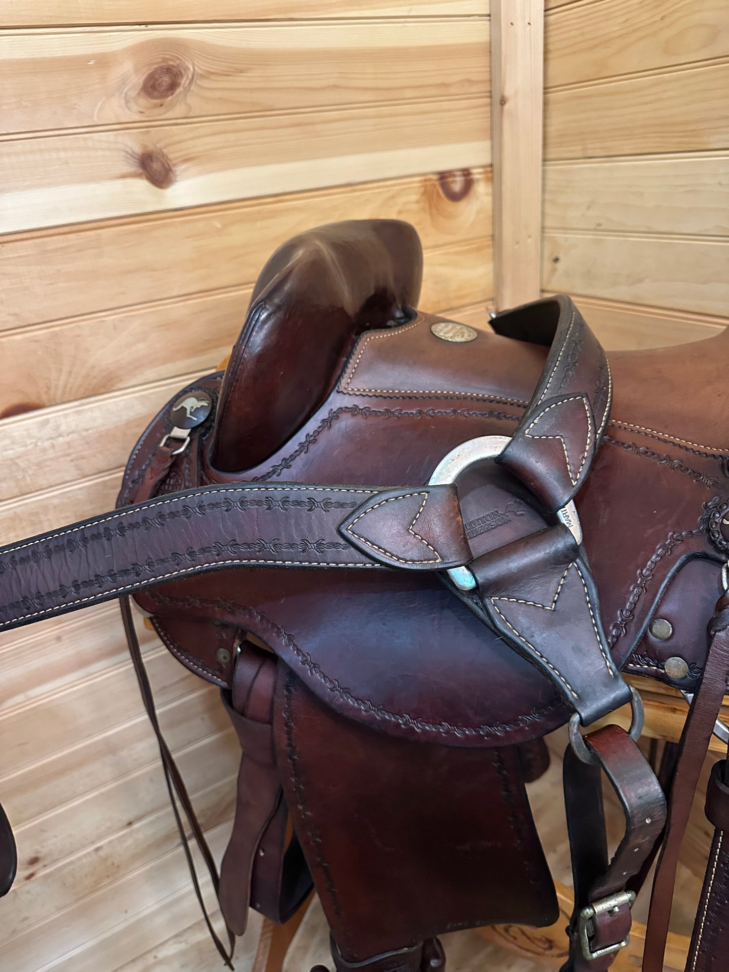 15” Clinton Anderson Aussie Stock Saddle by Martin Saddlery