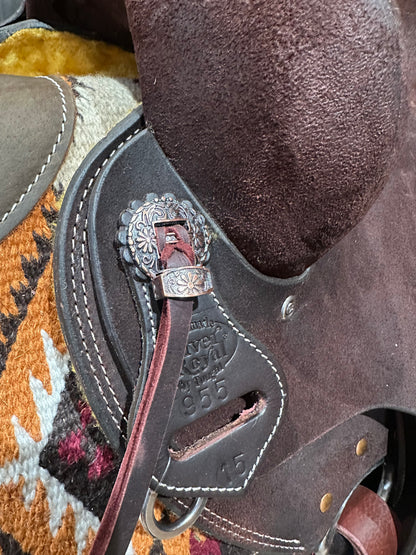 Silver Royal Carson Cowboy Saddle