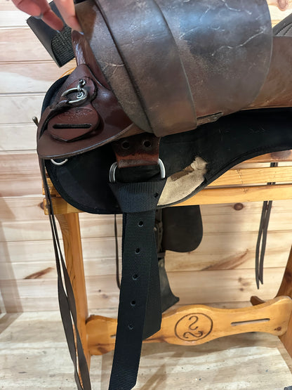 16” Crest Ridge Sonata Lite Western Trail Saddle