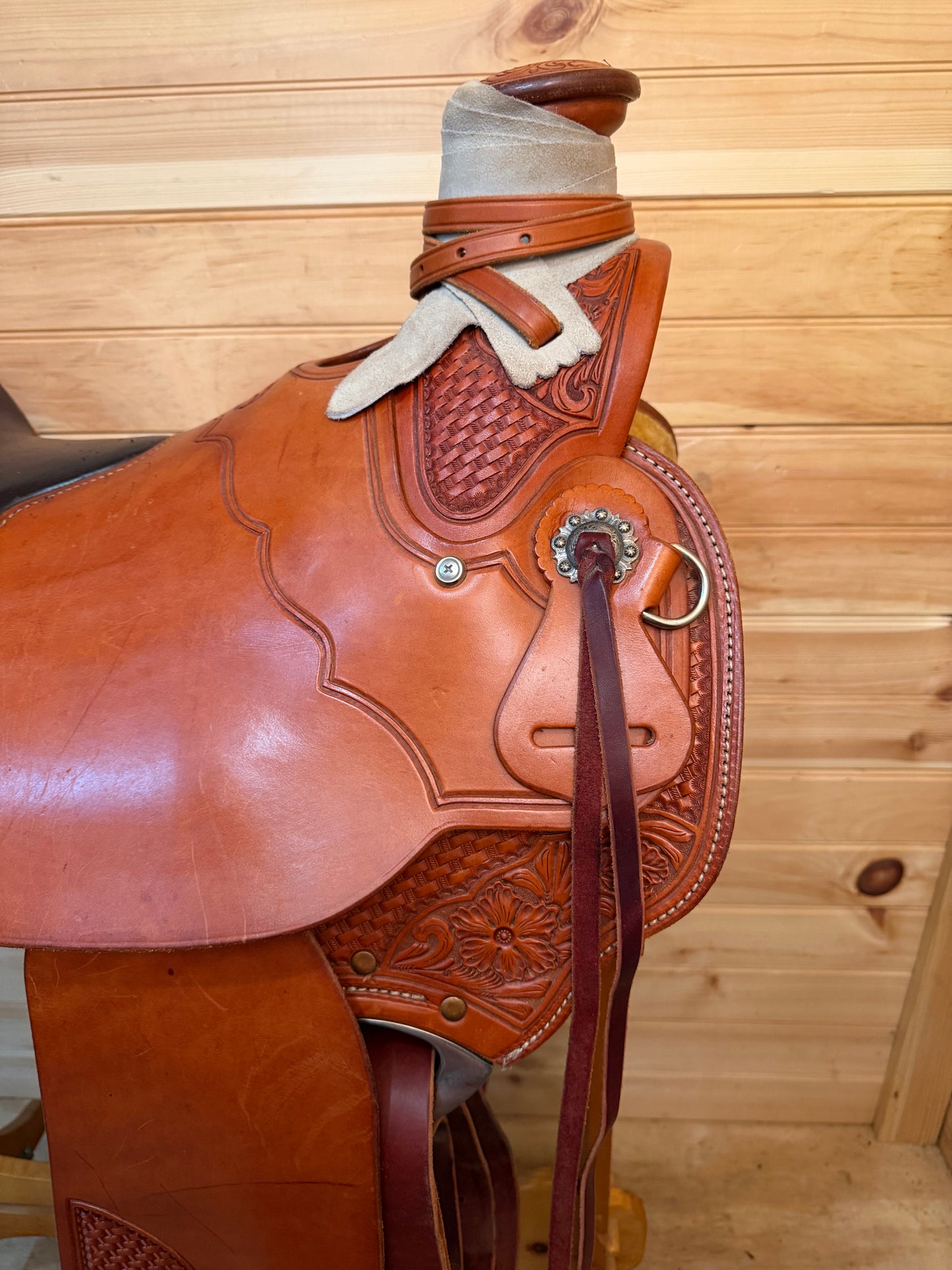 17.5” McCall Wade Trail Western Ranch Saddle Model 190 611