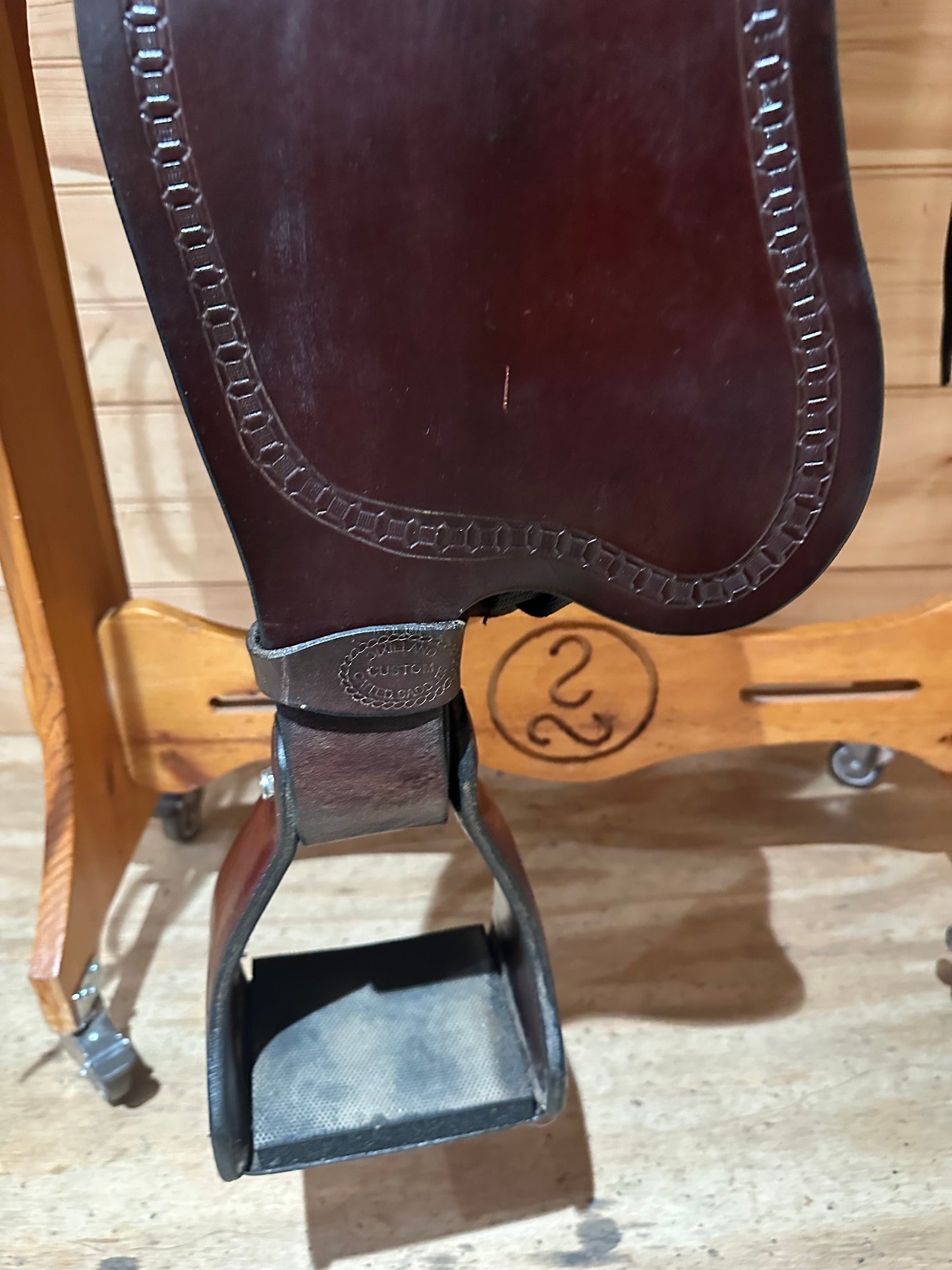 16” Dixieland Gaited Western Trail Saddle