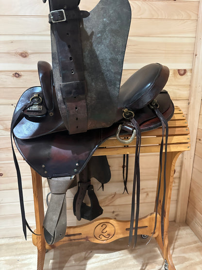 16” Big Horn Flex Endurance Trail Saddle Model 806