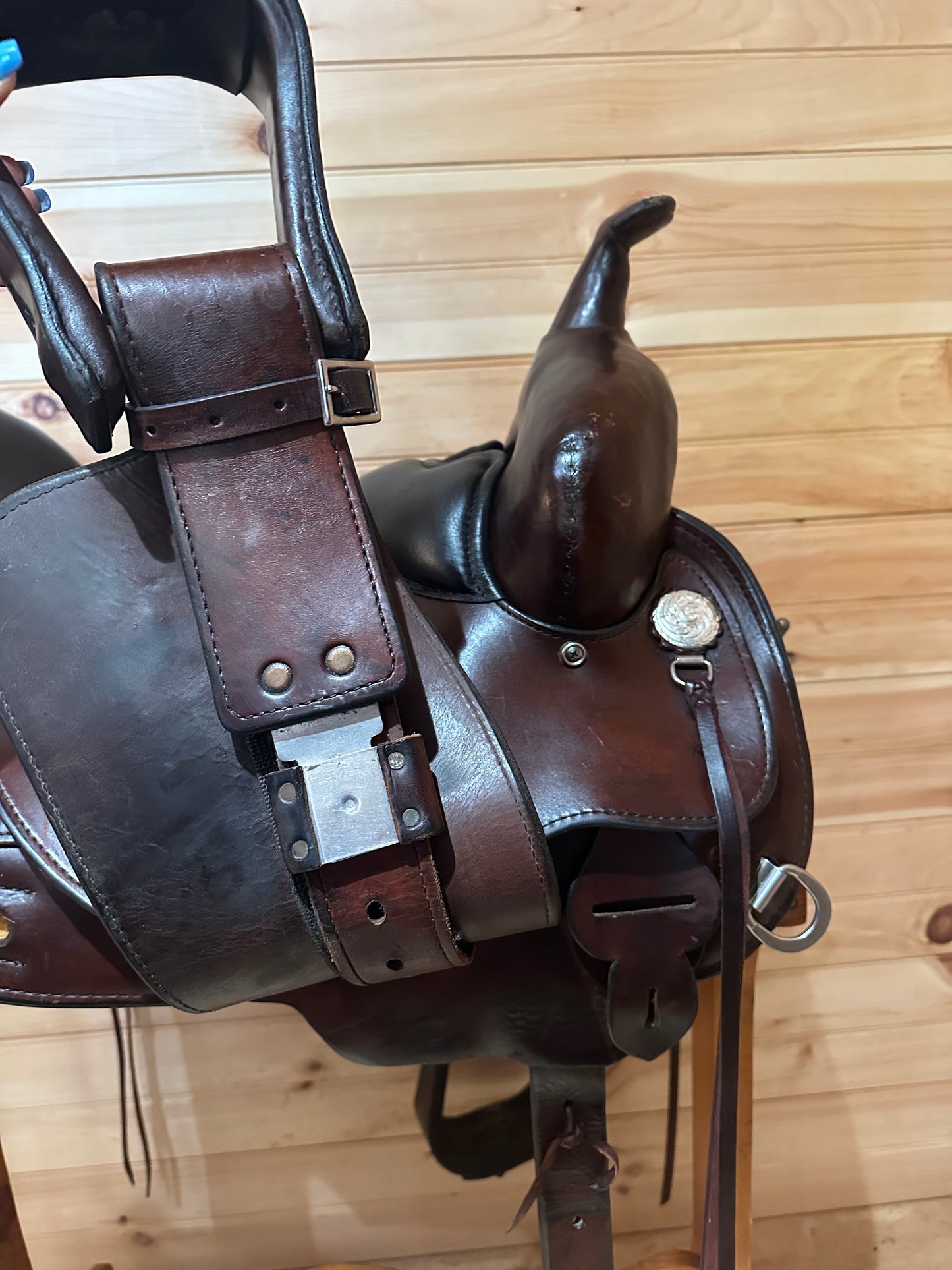 16” Circle Y Mojave Flex2 Western Trail Saddle Model 1561