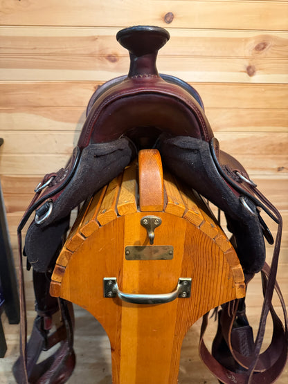 17.5” Tucker Gen II Southpass Western Trail Saddle Model 288