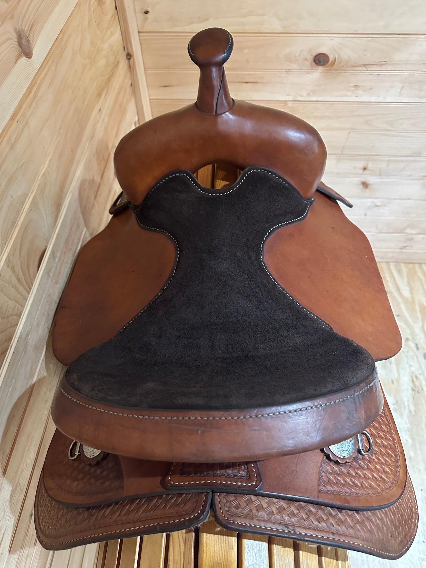 15” Big Horn Western Barrel Racing Saddle Model 919