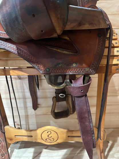 16” Durbin Creek Maker Western Ranch Saddle