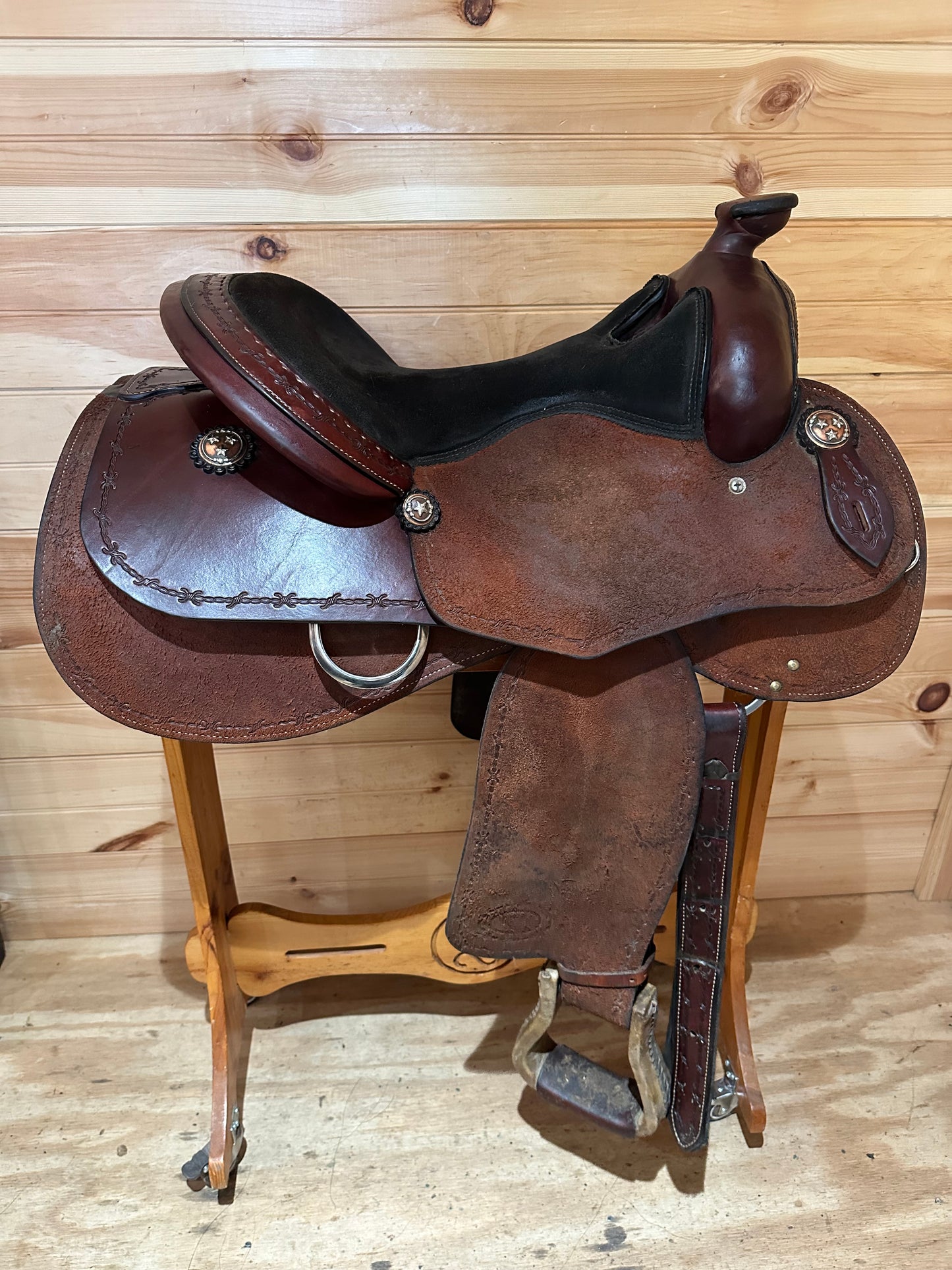 15” Billy Royal Rancher Extreme Cowboy Work Western Saddle