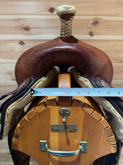 16” Billy Cook Maker Reiner Western Saddle Model 1605