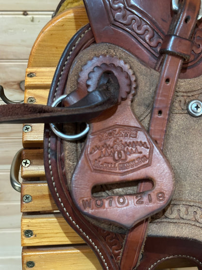15” McCall Mclite Lady Wade Western Saddle