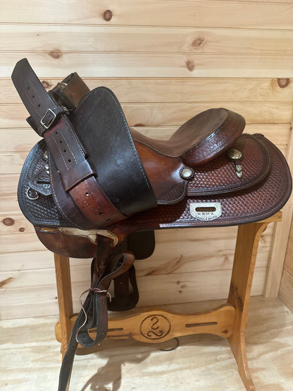 15” SaddleSmith Bob Loomis NRHA Reiner Western Saddle Model 22672