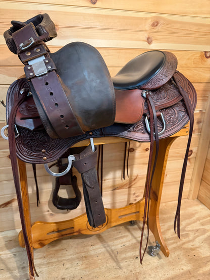 16” Circle Y High Horse Oyster Creek Trail Western Saddle Model 6808 (2022)