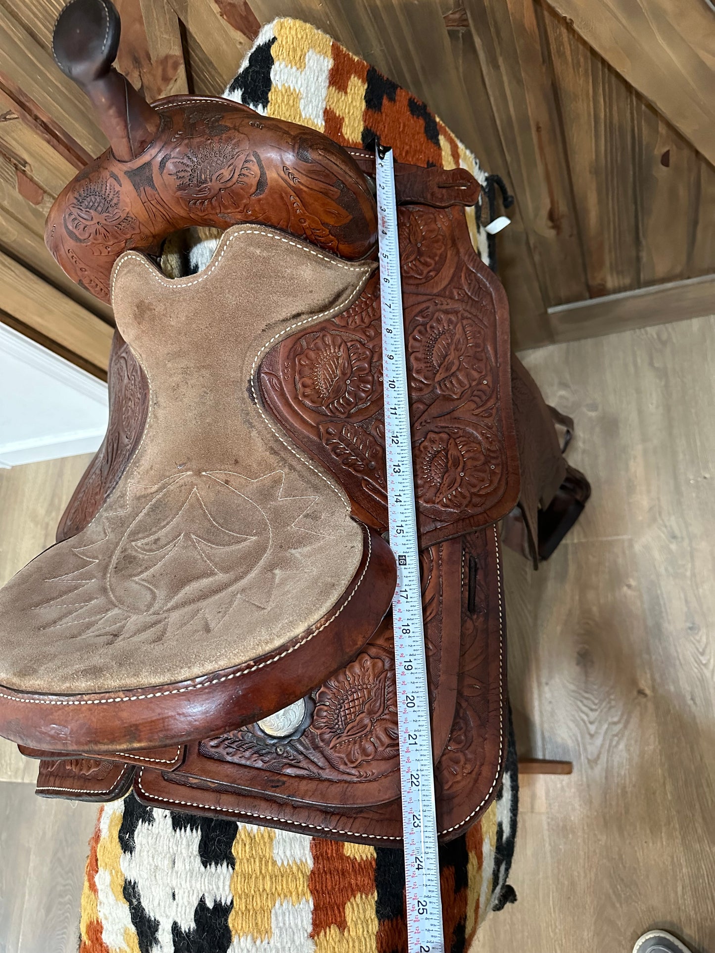 15” Big Horn Western Trail Saddle Model # 922