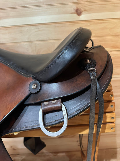 16.5” National Bridle Shop Gaited Endurance Saddle Model 2624