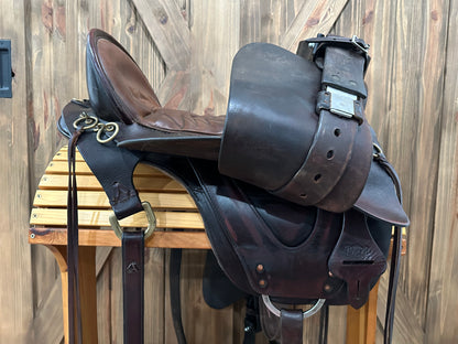 16.5” Tucker Saddlery Western Trail Saddle