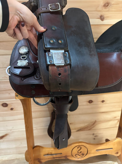 17” Reinsman Western Trail Saddle Model 4180