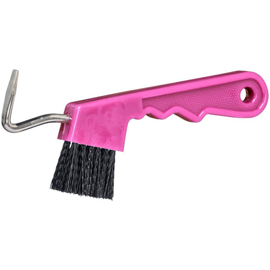 Tough1 Easy Grip Hoof Pick/Brush Combination