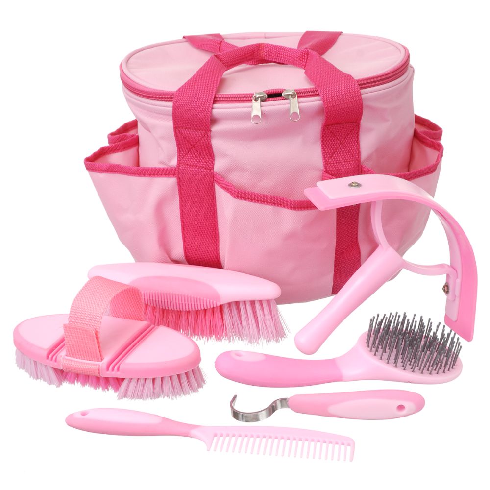 Tough1 Great Grips 6-Piece Brush Set with Bag