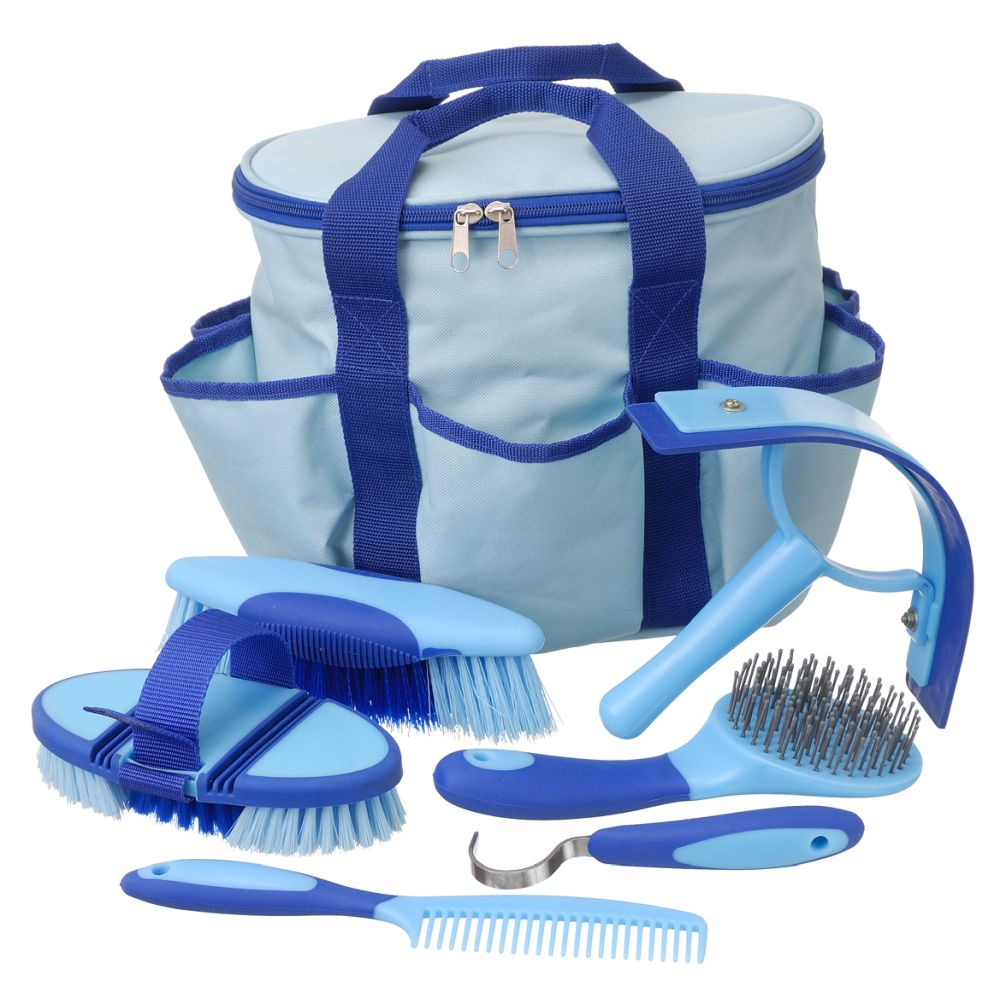 Tough1 Great Grips 6-Piece Brush Set with Bag
