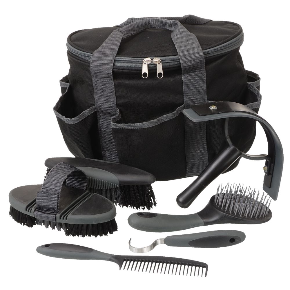 Tough1 Great Grips 6-Piece Brush Set with Bag