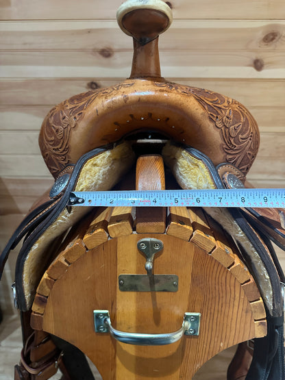 14” Circle Y Youth Western Show Saddle Model 3674