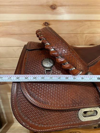 16” Billy Cook Maker Reiner Western Saddle Model 1605