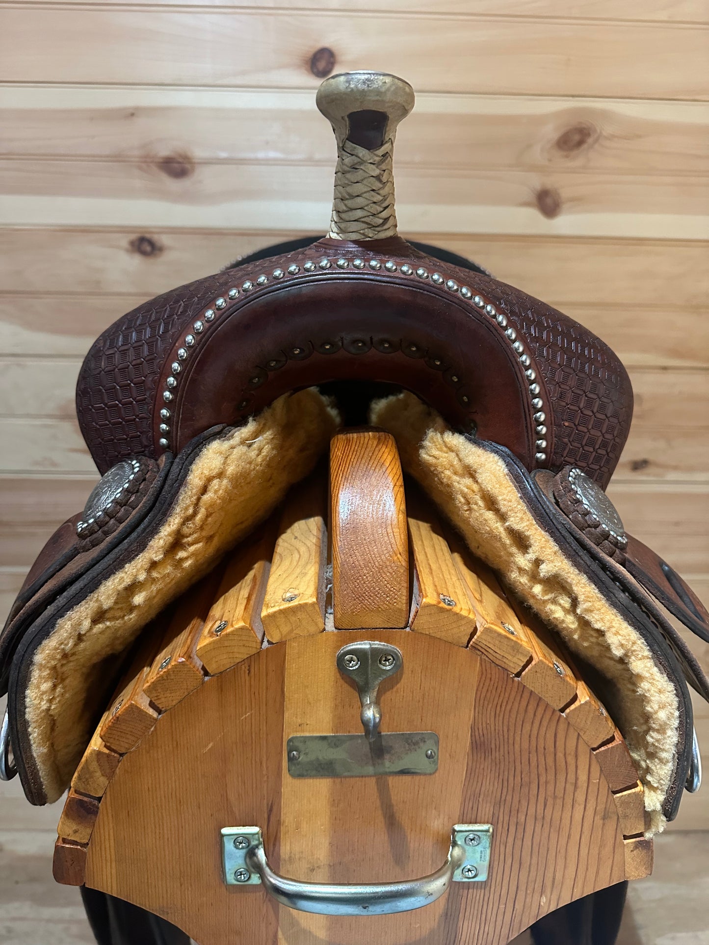 15” Billy Cook Maker Sulphur, OK Barrel Racing Saddle Model 1530
