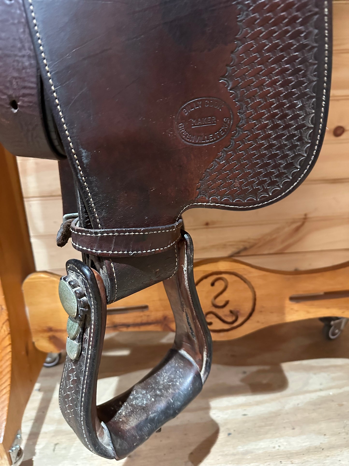 16” Billy Cook Maker Equitation Western Pleasure Saddle Model 8915