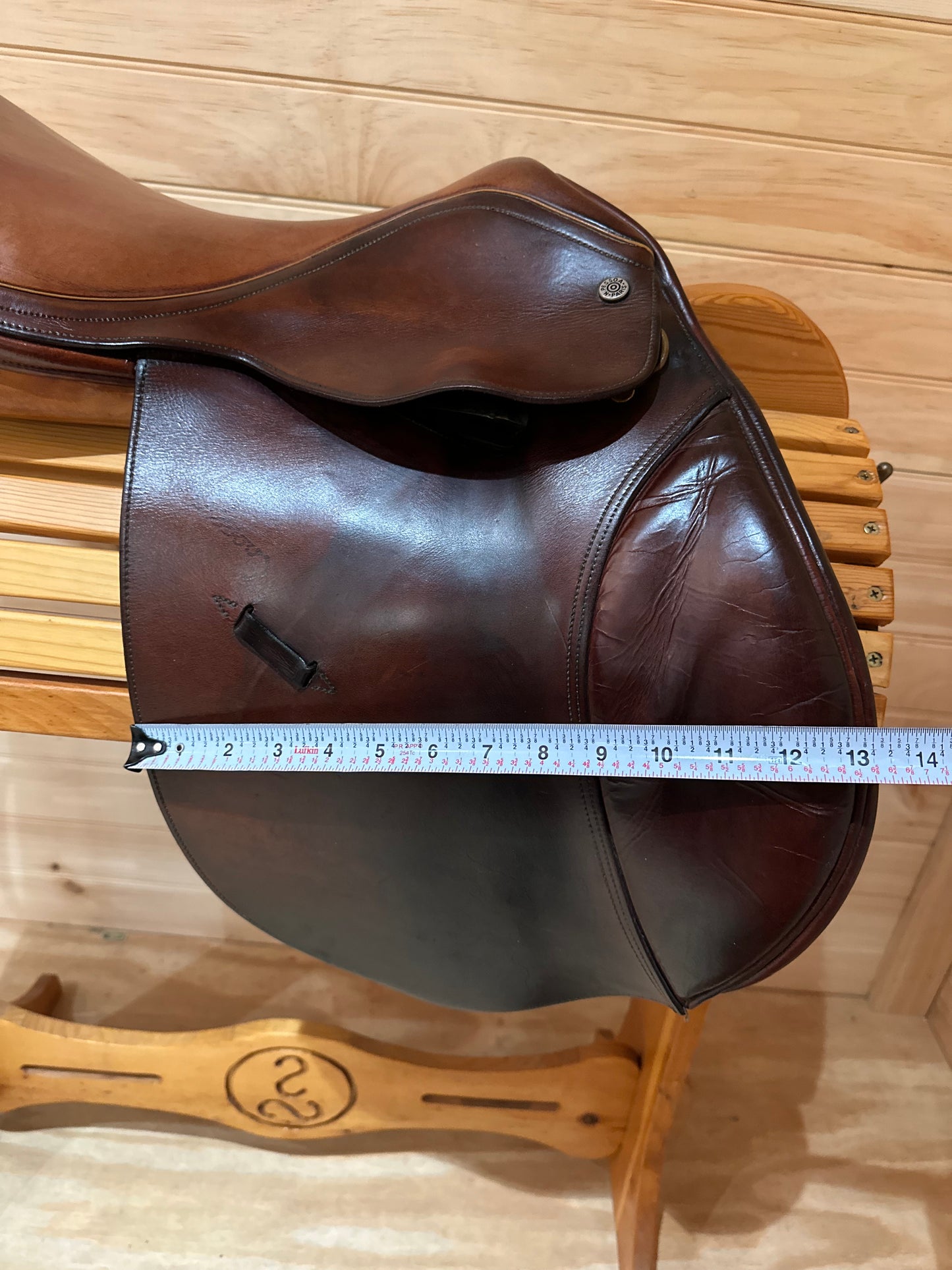 17.5” Pessoa Close Contact Jumping Saddle